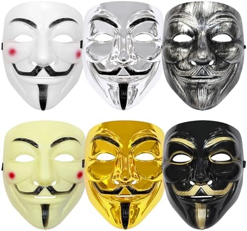 Amazon.com: Guy Fawkes V For Vendetta Mask : Clothing, Shoes & Jewelry